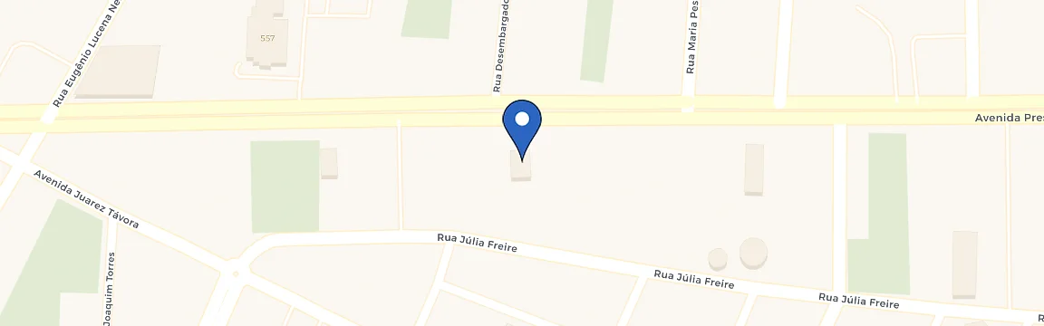 Mapa da estação Bem Conecta, João Pessoa/PB