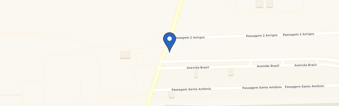 Mapa da estação Posto Maguari Artur Bernardes