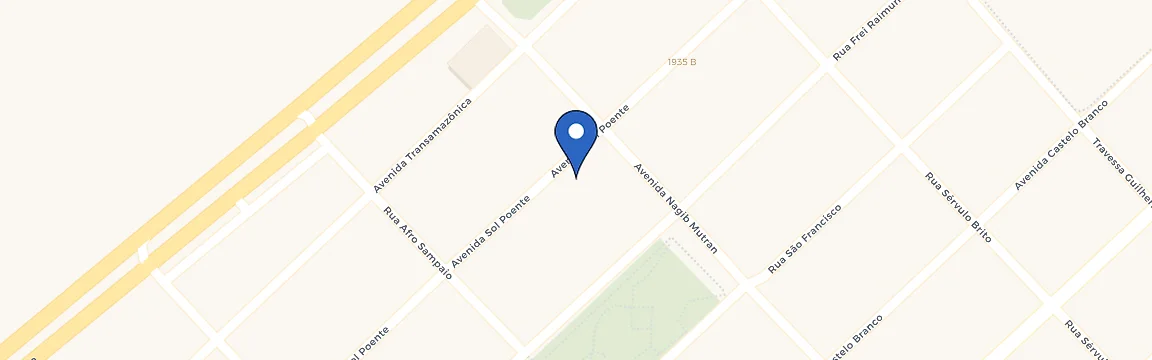 Mapa da estação Hotel Tibiriçá