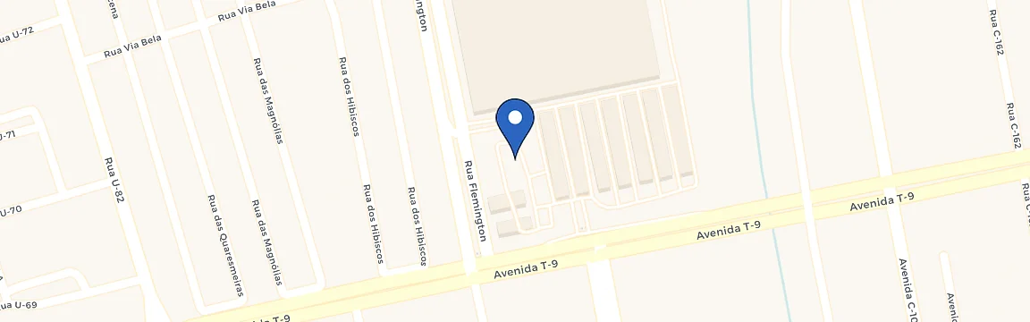 Mapa da estação Carrefour Goiânia Sudoeste