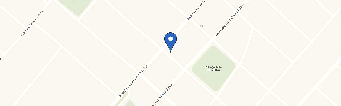 Mapa da estação Ponto Jorrão