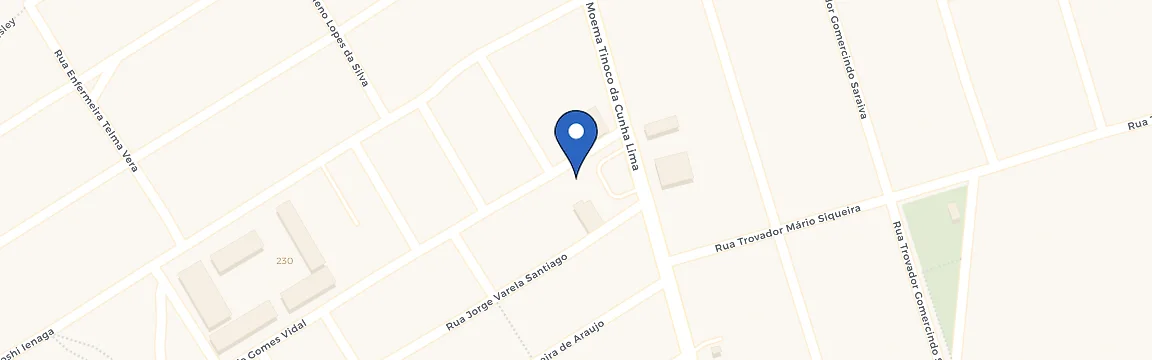 Mapa da estação Ative Recharge - Posto Estrela - Natal