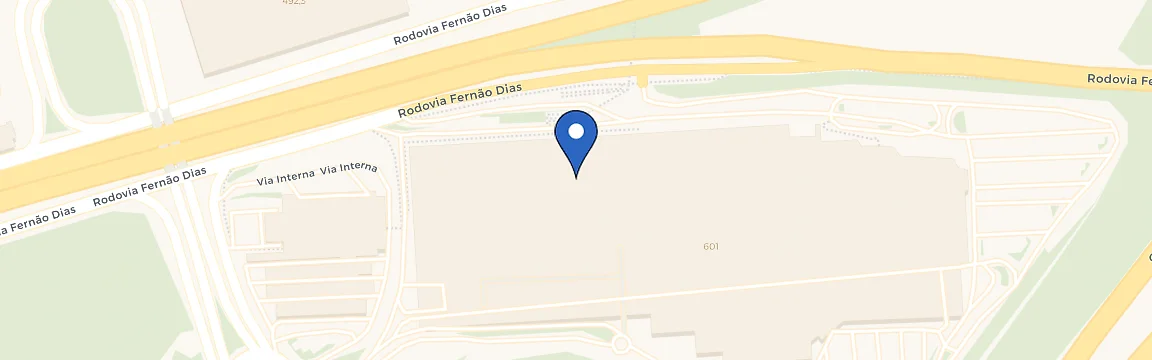 Mapa da estação Zon - Partage Shopping - Betim