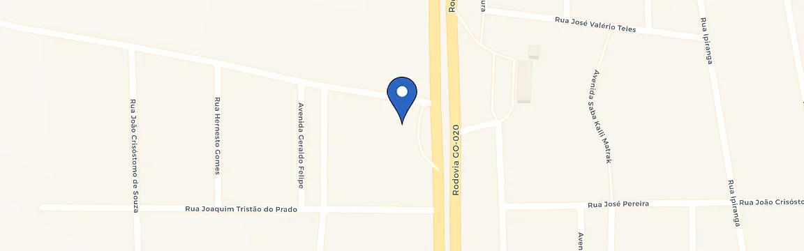 Mapa da estação Armazém Do Sabor