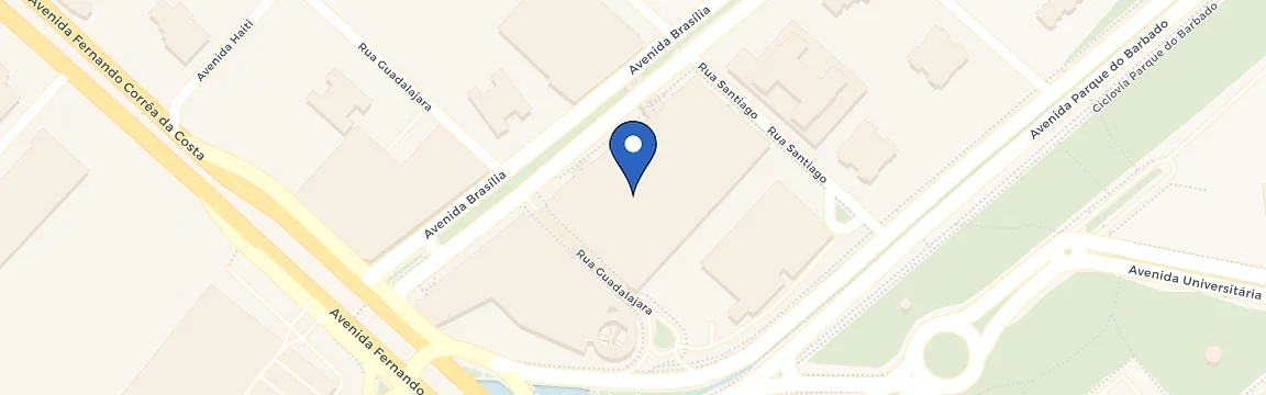 Mapa da estação Shopping 3 Américas - Cuiabá
