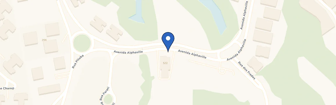 Mapa da estação Academia Infinity Alphaville