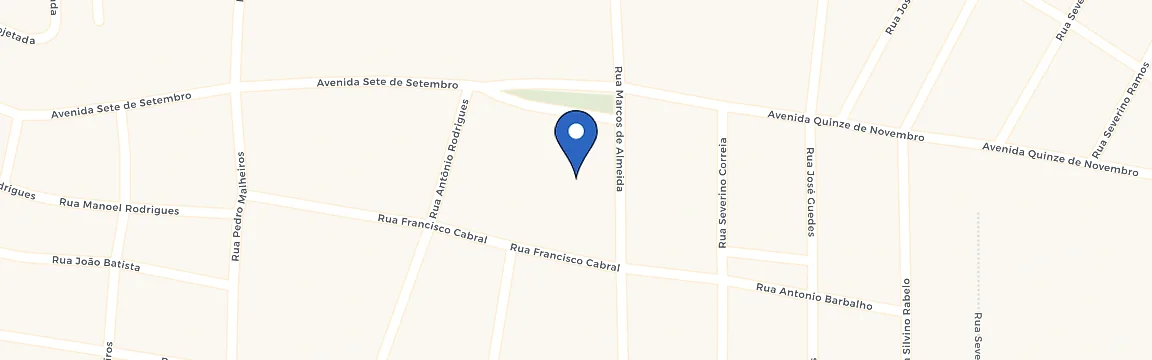 Mapa da estação Residencial