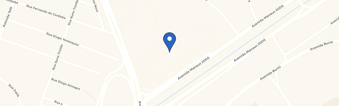 Mapa da estação Hiper DB Japiim