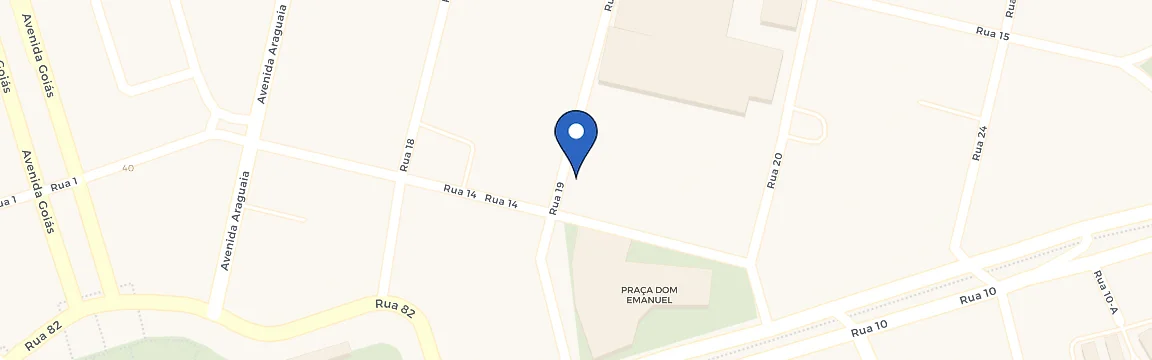 Mapa da estação Candeeiro