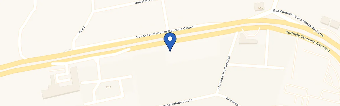 Mapa da estação Depósito Lopes