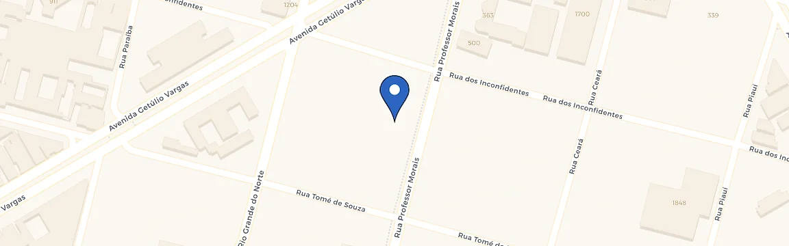 Mapa da estação Condomínio Ysa Residence