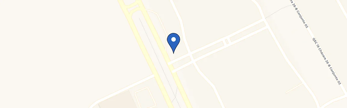 Mapa da estação Poraquê - Samambaia