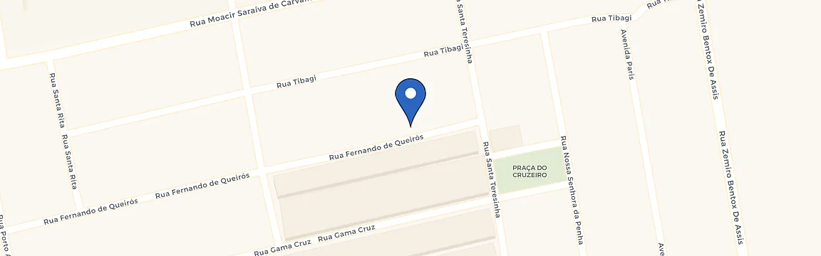 Mapa da estação Do Jorge Lobão