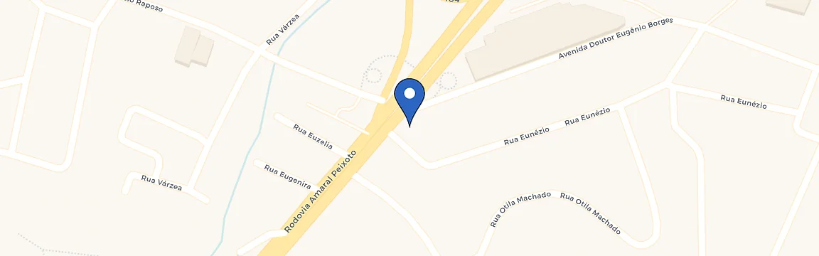 Mapa da estação Posto Carvalho E Gomes
