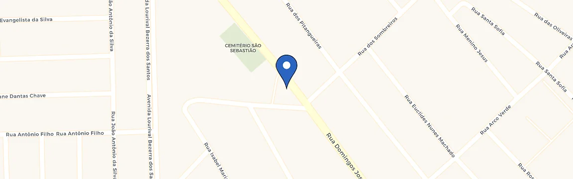 Mapa da estação Posto Cruzeiro do Sul
