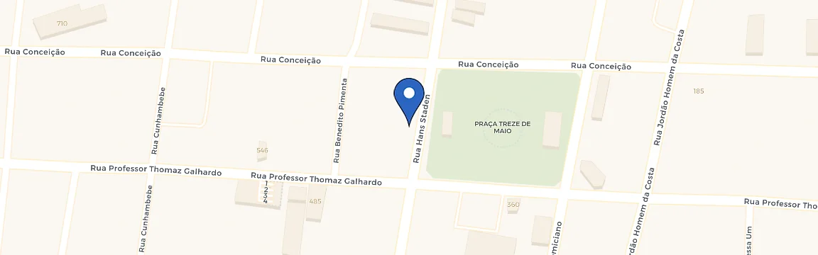 Mapa da estação Quitanda Izu
