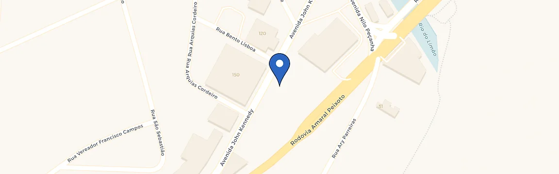 Mapa da estação Zero Baixa Barbearia
