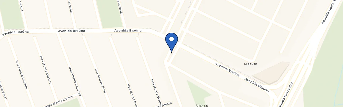 Mapa da estação Condomínio Itaúna