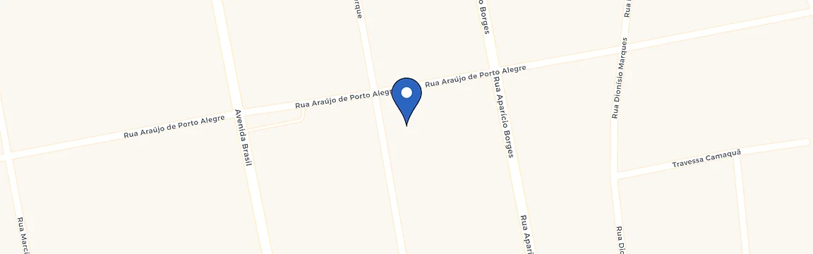 Mapa da estação Centro Agrícola