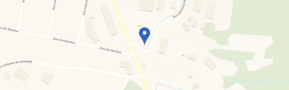 Mapa da estação FIESC