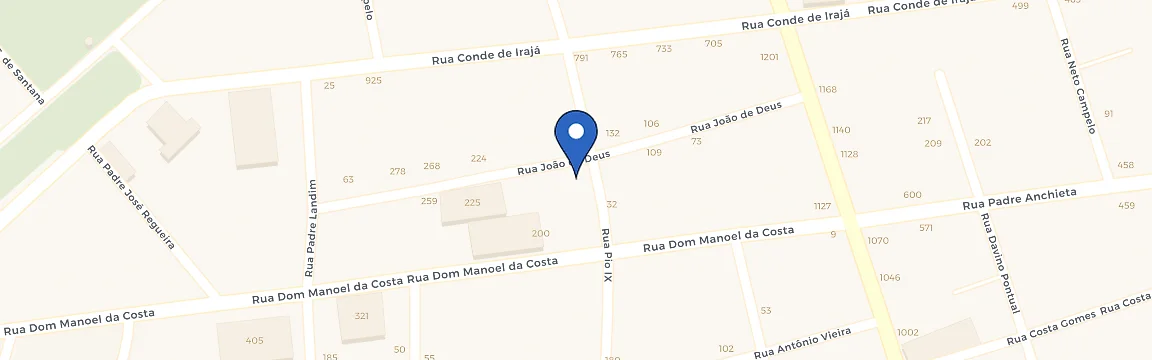Mapa da estação Zon - BR Sirinhaém