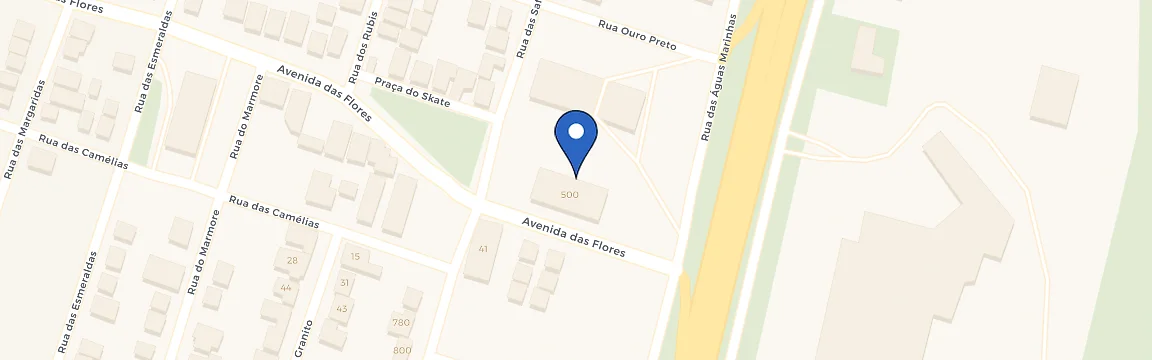 Mapa da estação Restaurante Lugano