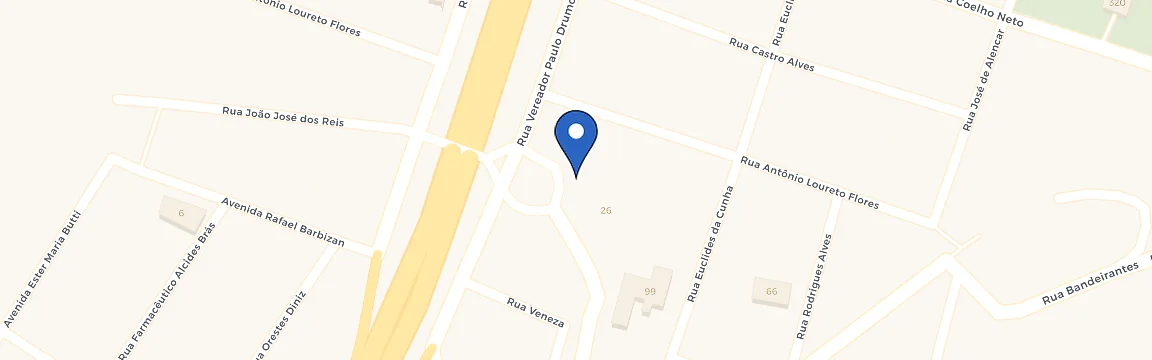 Mapa da estação GDC Mobi