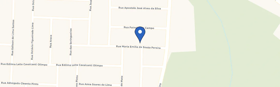 Mapa da estação Residencial Araçagi