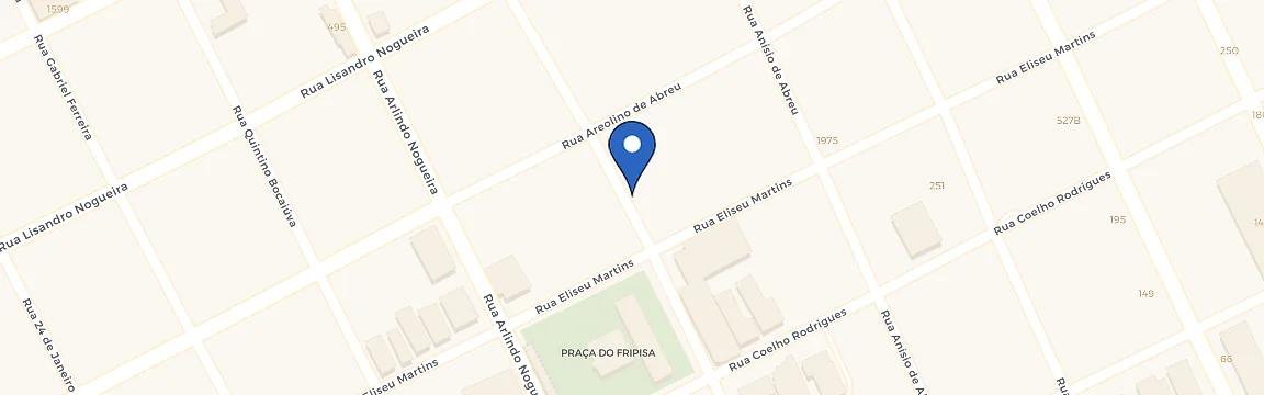 Mapa da estação Praça do Fripisa - Duo Telecom