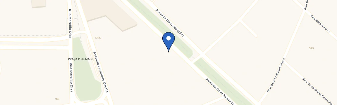 Mapa da estação Academia Profit Pelotas Dom Joaquim