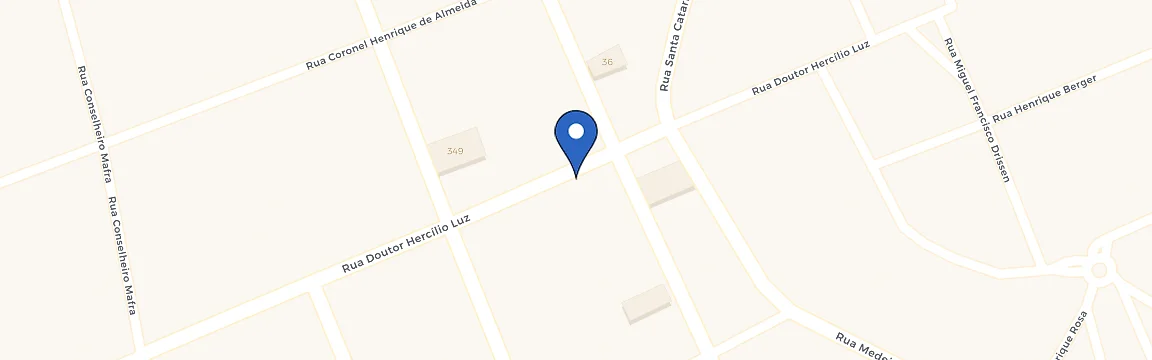Mapa da estação Florença - Curitibanos