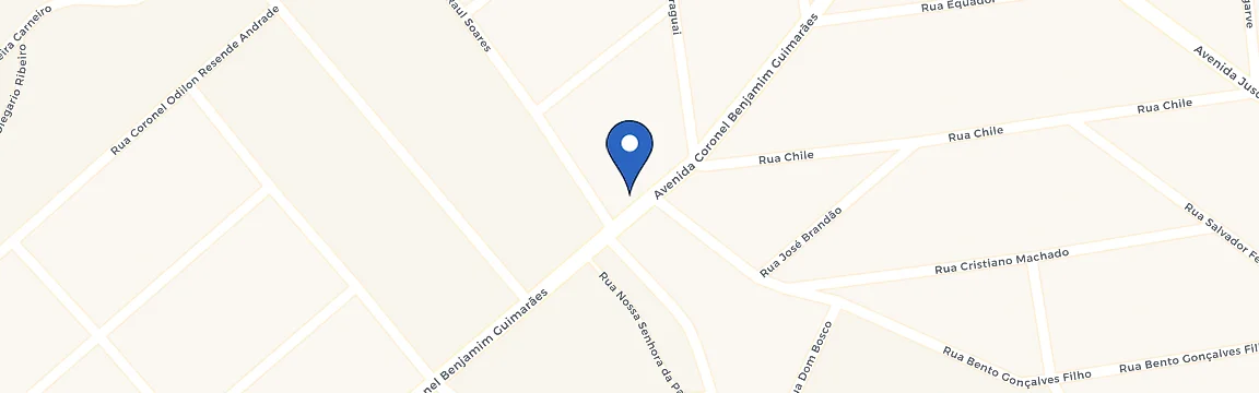 Mapa da estação Vila Mignon