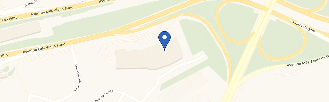 Mapa da estação Auto Shopping Itapoan
