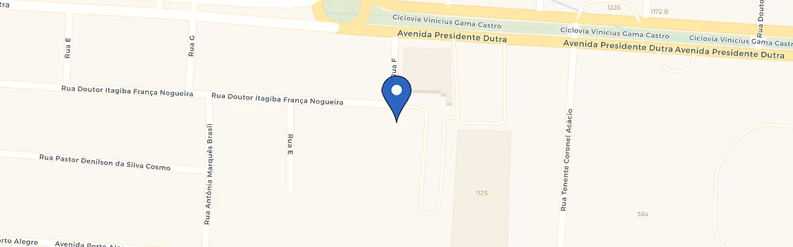 Mapa da estação Dom Atacadista - Itaperuna