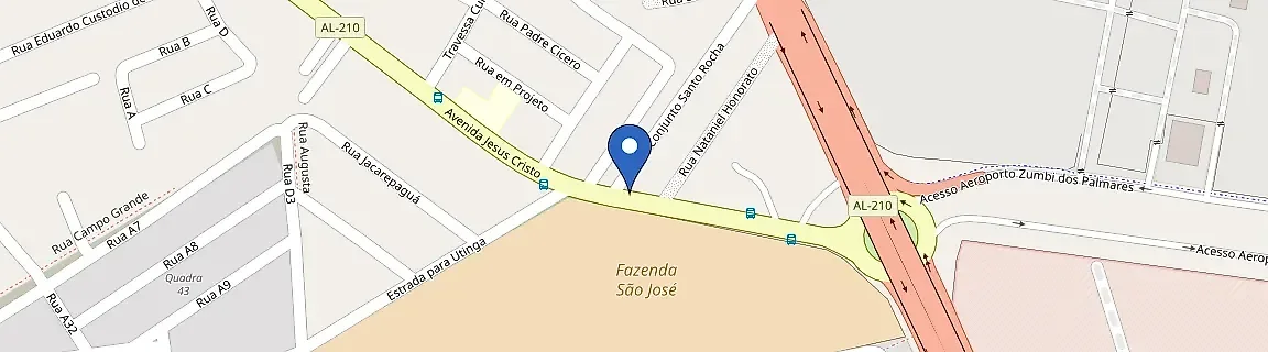 Mapa da estação Aeroporto