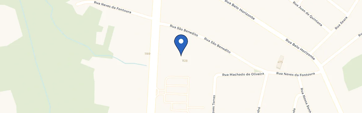 Mapa da estação Hiper DB - Adrianópolis
