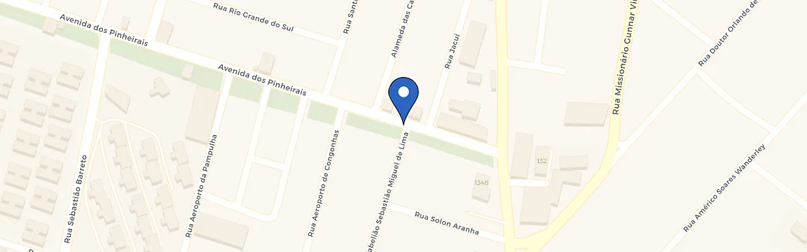 Mapa da estação Charge & Go | Av. Dos Pinheirais