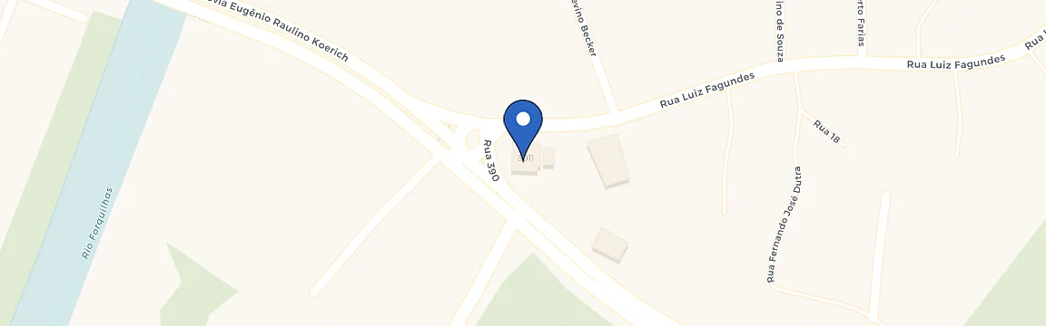 Mapa da estação Posto Sonho Meu Picadas