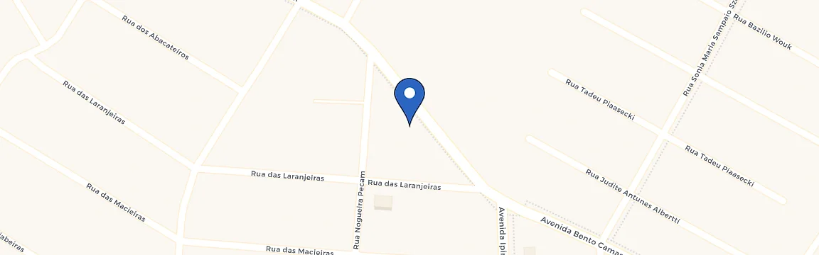 Mapa da estação Joy Guarapuava
