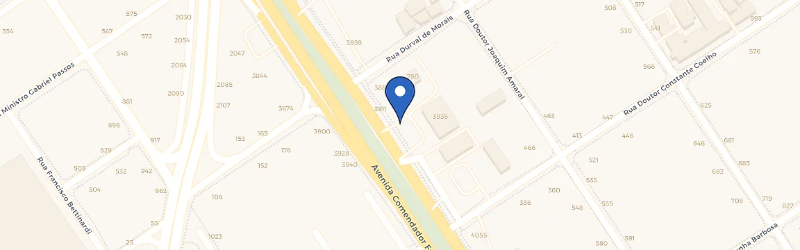 Mapa da estação Churrascaria La Ventura