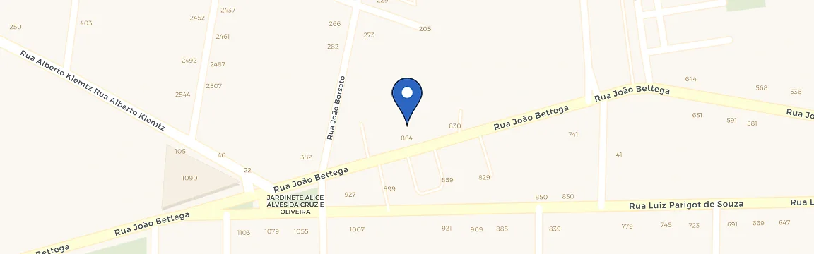 Mapa da estação Zella