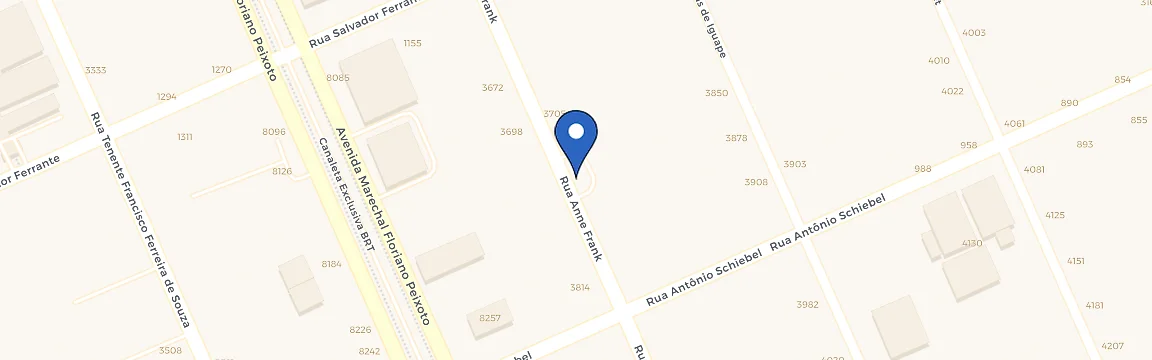 Mapa da estação Shopping Novo Pollo