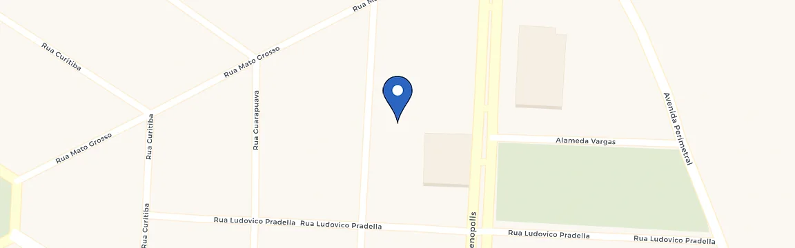 Mapa da estação Pátio Prefeitura
