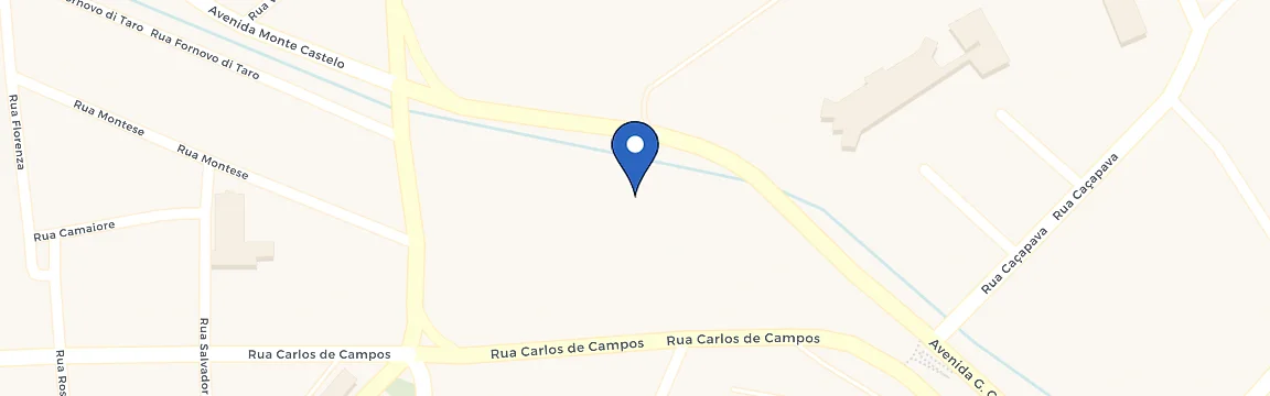 Mapa da estação Semar Jacareí
