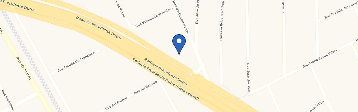 Mapa da estação Posto Ipiranga