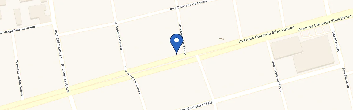 Mapa da estação Energizando