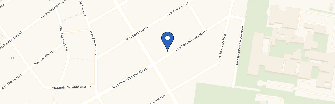Mapa da estação Lava Jato Fórmula 1