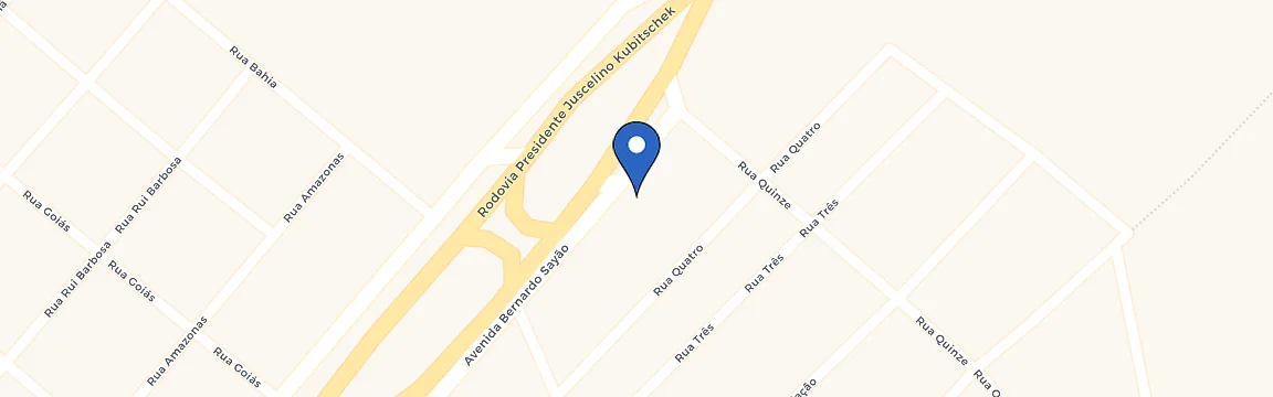 Mapa da estação Posto Corrente - Alvorada Do Norte