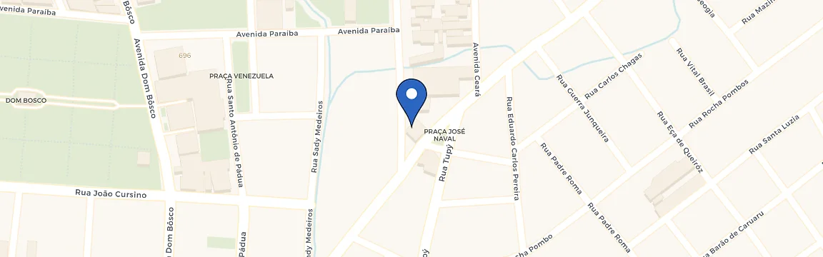 Mapa da estação Eltec Recharge