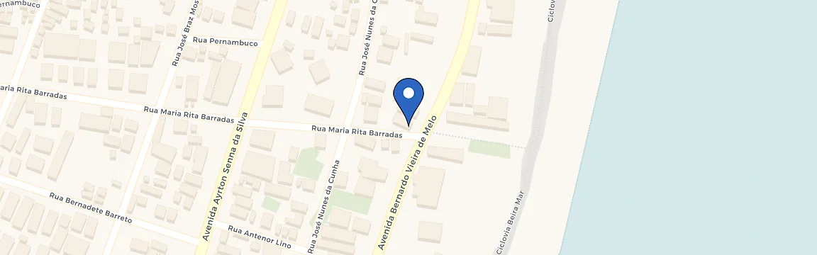 Mapa da estação Ortobom Colchões